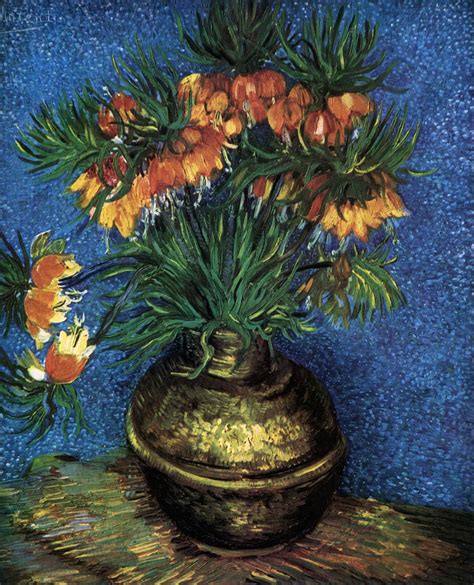 Vincent van gogh's sunflower paintings have been duplicated many times by various artists (although never reaching the vivacity and intensity of van 1. Flower and other still-lifes (Paris 1886-87)