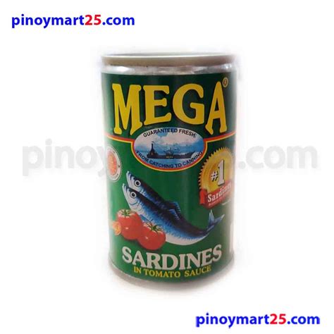 Mega Sardines In Tomato Sauce 155g Pinoy Mart