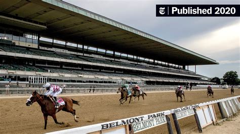 Tiz The Law Wins An Unusual Belmont Stakes The New York Times
