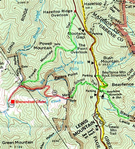 30 Shenandoah National Park Trail Map Maps Online For You