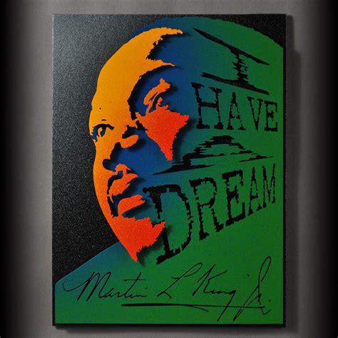 Martin Luther King Jr I Have A Dream Pop Art King Art Art