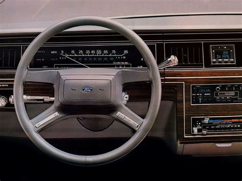 Ford Ltd Crown Victoria 1985 Ford Ltd Car Interior Chrysler