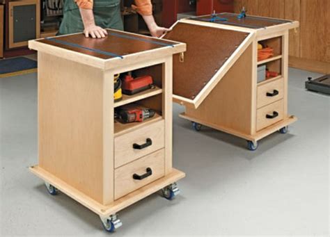 Get organized with high end garage cabinets to store parts, tools, and more in an high end garage cabinets may not be something that you have given a lot of thought to. Multi Function Workshop Drawers (Shop Carts) | Workshop ...