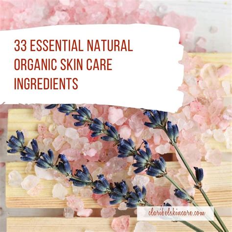A Comprehensive Guide To The Very Best In Natural Organic Skin Care