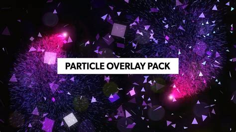 Free Particles Overlay Pack Premiere Pro After Effects Sony Vegas