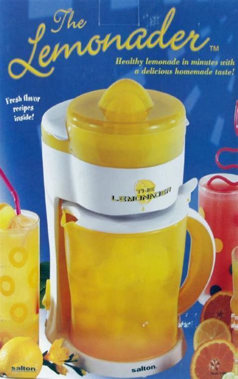 Salton Lm8 Citrus Juicer And Lemonade Maker New Juicers