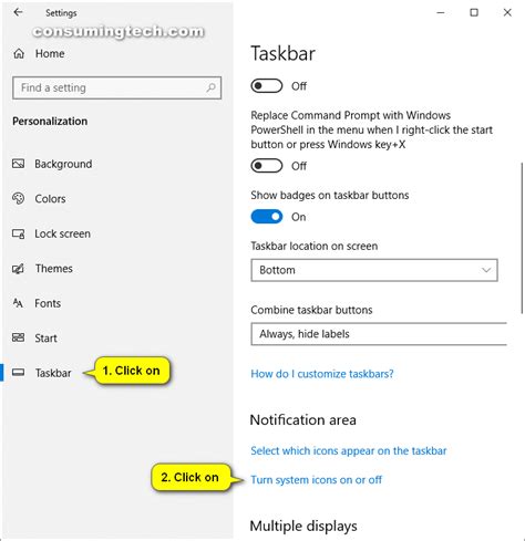 Hideshow Touch Keyboard Button On Taskbar In Windows 10 Consumingtech