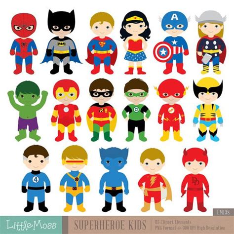 Superhero Kids Clipart 20 Free Cliparts Download Images
