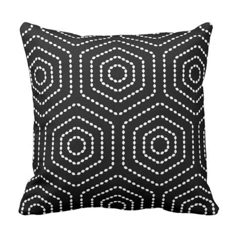 Jack white returned to the 2003 main stage with the white stripes, and his headline set saturday was panicked and polished, tying his many musical selves into a coherent whole. Black and White Geometric Pattern Outdoor Pillows | Zazzle ...