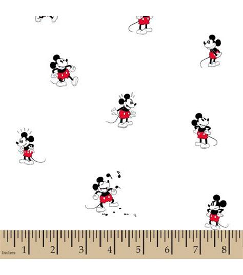 Disney Mickey Mouse Cotton Fabric Tossed Joann Mickey Mouse Classroom
