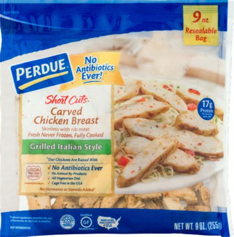 Perdue® Short Cuts® Grilled Italian Style Carved Chicken Breast 9 Oz Kroger