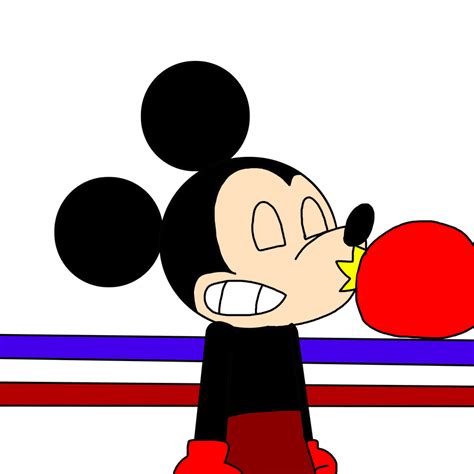 Mickey Getting Punched At Boxing By Marcospower1996 On Deviantart