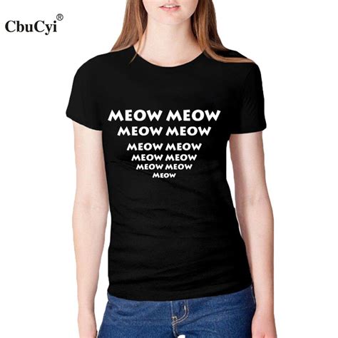 Meow Reading Chart Meow Tshirt Cat Lovers T Shirt Cute Funny Harajuku