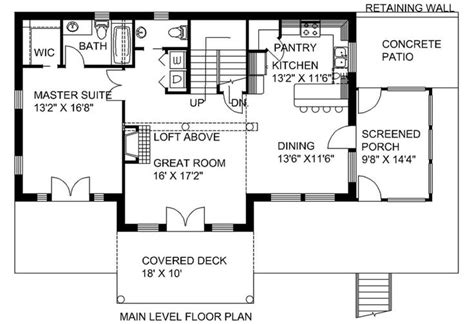 House Plan 039 00170 Lake Front Plan 2272 Square Feet 3 Bedrooms
