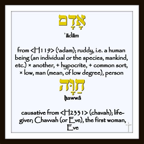 Personally, i think adam as a hebrew name is not popular because it does not sound nice in hebrew. Mormon Terminology: Adam and Eve - Life After Ministries