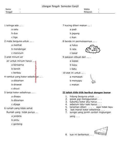 Soal Cerita Pengurangan Kelas 1 Sd - Foto Modis