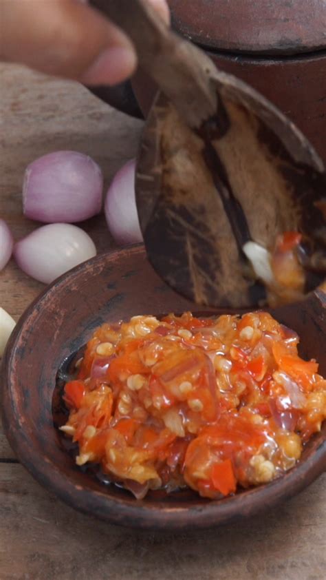 Sambal Korek Resep Di Dips Masakan Simpel Ide Makanan Dan Makanan