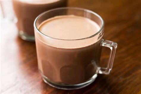 Easy Hot Chocolate Recipe Made With Cocoa • Just 4 Ingredients