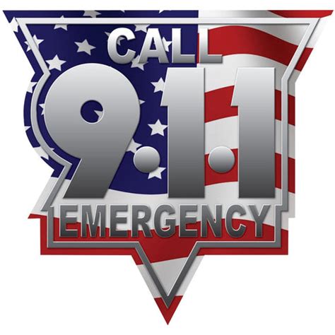 Call 911 Decals Fire Safety Decals