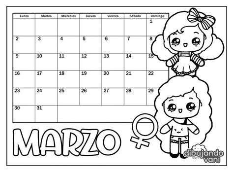 Decisión Tesauro Hada Calendario Mes Marzo 2020 Para Imprimir Soplo