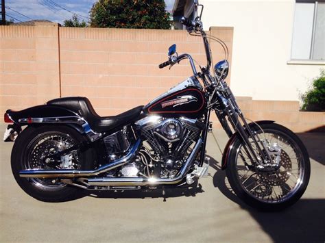 2021 black fat bob 114! HARLEY DAVIDSON SPRINGER SOFTAIL FXSTS CHOPPER CUSTOM ...
