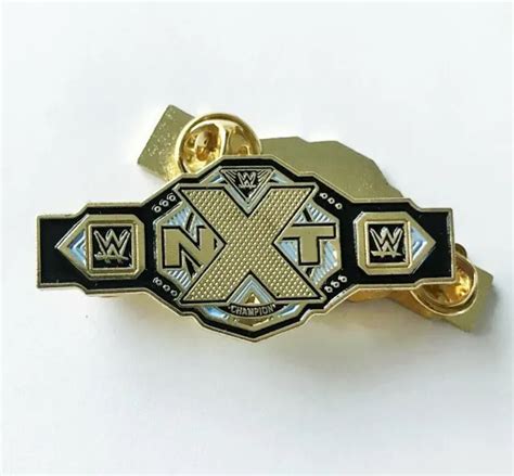 Wwe Nxt Championship Belt Takeover Ecw Aew Wwf Wcw Hasbro Enamel Pin