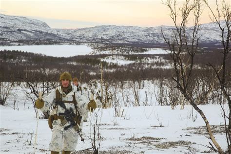 Bsrf Marines Complete Cold Weather Training Inside Arctic Circle