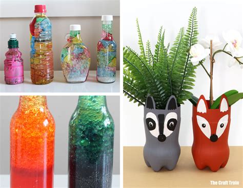 40 Recycled Crafts For Kids The Craft Train