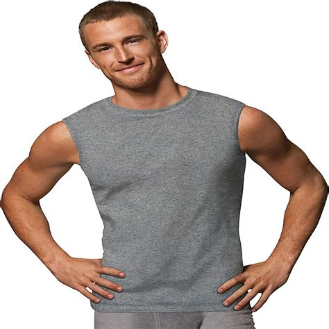 Hanes Hanes Mens Sport Cool Dri Sleeveless T Shirt 4 Pack Style