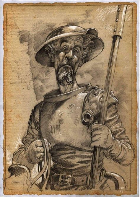 Don Quijote In 2019 Art Sketches Cool Art Drawings Don Quixote