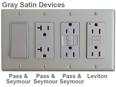 Gray Switch Plates Grey Outlet Covers Rocker Light Switch Wall Plate
