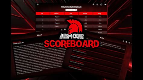 Esx Qbcore Armour Scoreboard A Scoreboard Player List Script