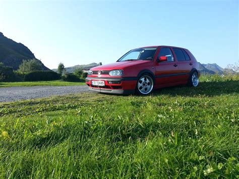 Modified Cars Modified Red Volkswagen Golf Mk3