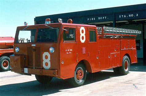 Usaf 750 Pumper Fire Trucks Fire Service Emergency Vehicles