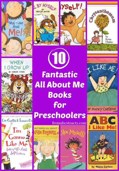10 Fantastic All About Me Books For Preschoolers From Abcs To Acts