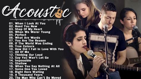Greatest Acoustic Hits Full Album 2020 🎸 Best Acoustic Songs Covers