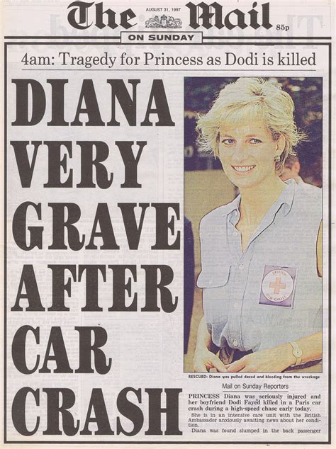 Diana Death News Princess Diana Photo 37937373 Fanpop