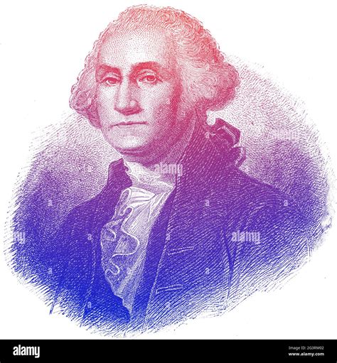 George Washington President American Usa Politician General War Of