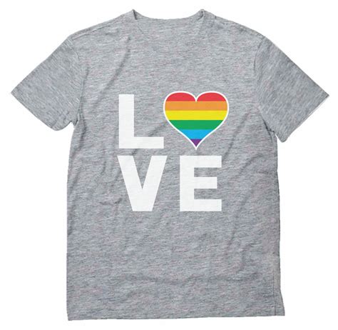tstars men s lgbt clothing gay love rainbow heart gay lesbian rights support pride parade