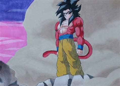 Dibujo De Goku Ssj4 Arte Anime Amino Amino