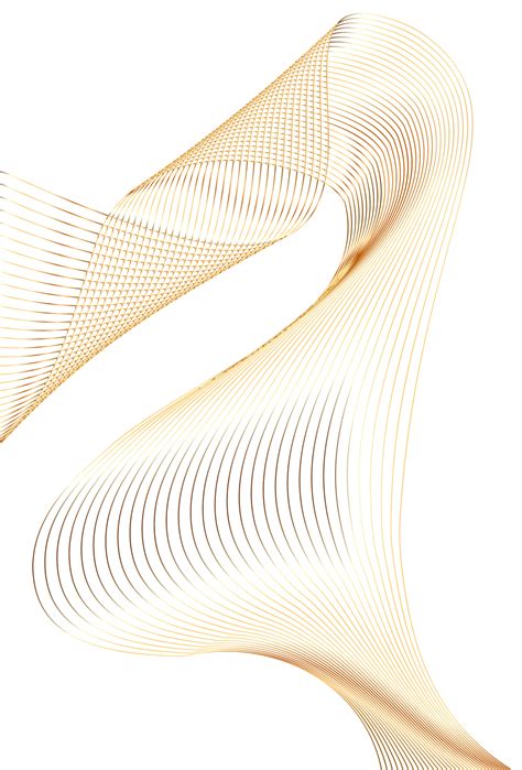 Abstract Gold Wave Background Modern Template Abstract Design Flowing