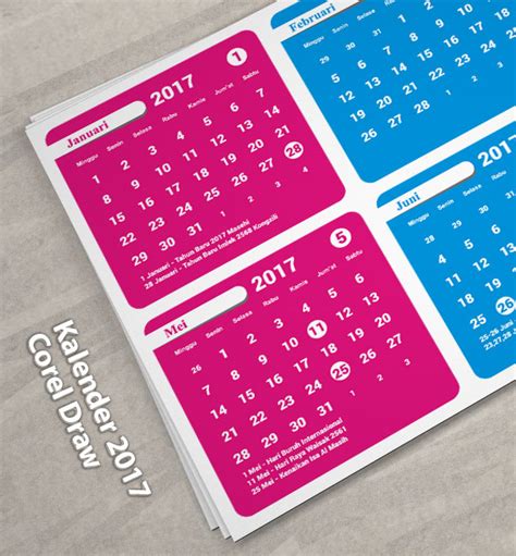 Tiderna i kalender för september 2017 kan avvika om du till exempel bor i norra eller södra sverige. Kalender 2017 Full Color Desain Mode Lengkap Hari Libur ...