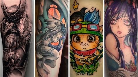 Stunning League Of Legends Tattoos From 2020 Youtube