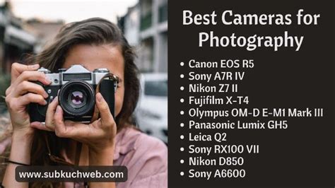 Best Cameras For Photography In 2023 Top 10 Digital Cameras