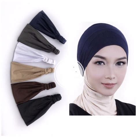 Jual Ciput Bandana Inner Jersey Dalaman Hijab Jilbab Kerudung Shopee