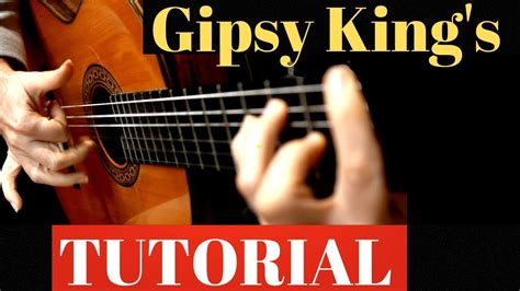 Melodia De Los Gipsy King`s En Guitarra Youtube