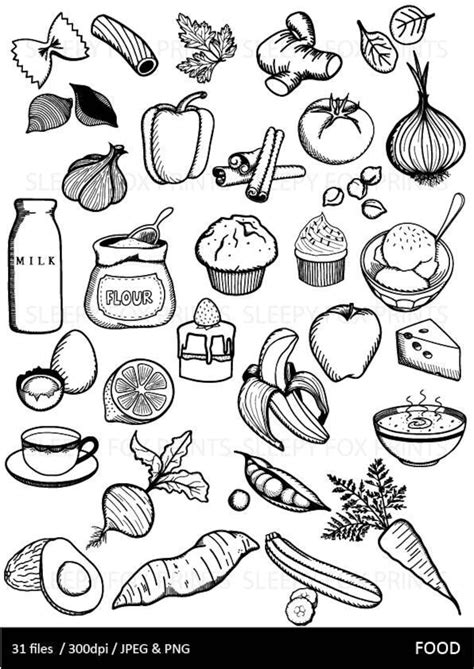 Food Clipart Food Clip Art Menu Clipart Ingredients Ph
