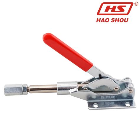 Hs Em Plunger Stroke Mm Push Pull Straight Line Toggle Clamp For