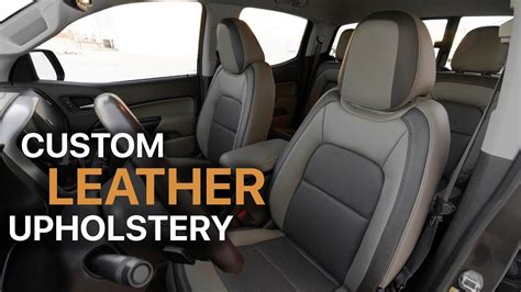 Upgrading Gmc Canyon Cloth Seats To Leather 2015 2022 Canyon And
