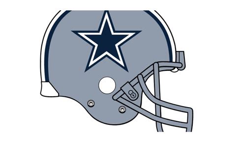 Dallas Cowboys Helmet Vector At Collection Of Dallas